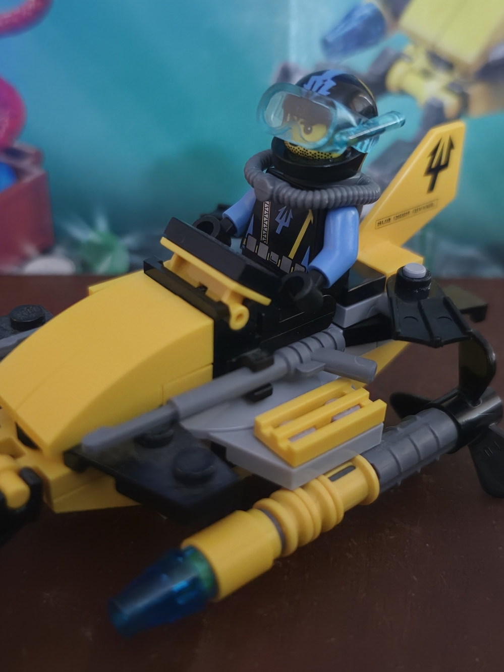 Lego Set 7770 Deep Sea Treasure Hunter 100% complete With Manual - Picture 3 of 4
